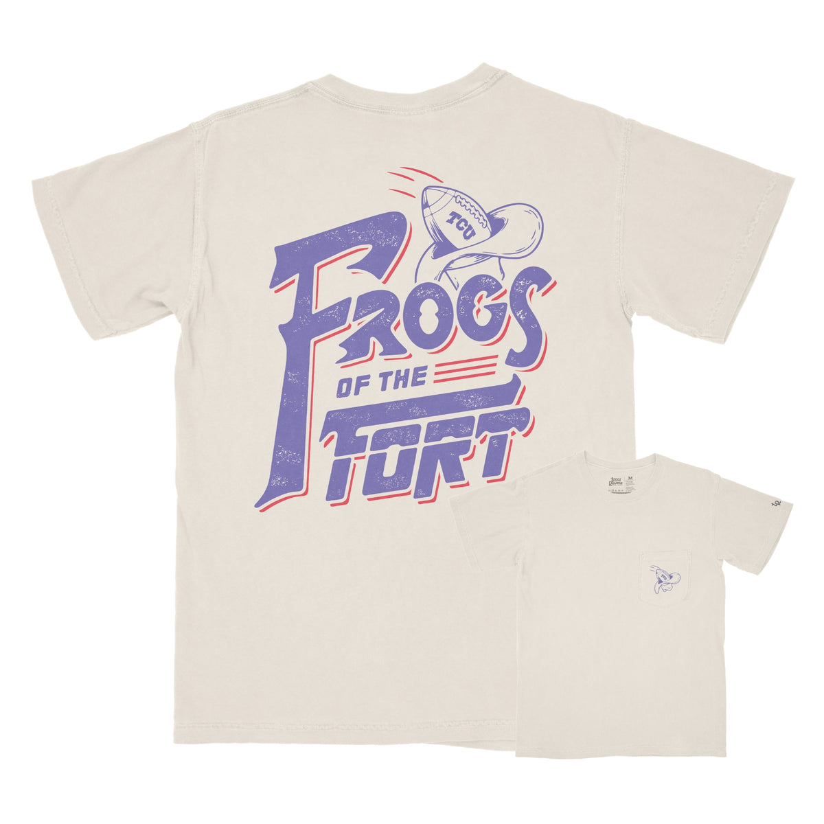 TCU Frogs Of The Fort Tee
